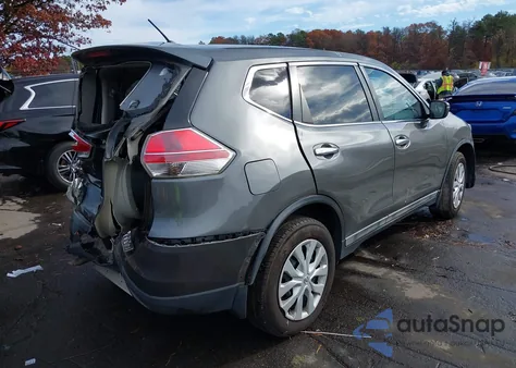 2015 Nissan Rogue S z USA, uszkodzony, nr VIN 5N1AT2MK7FC806522